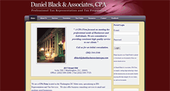Desktop Screenshot of danblackassociatescpa.com